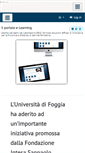 Mobile Screenshot of elearning.unifg.it