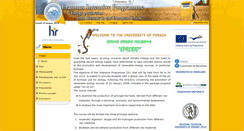 Desktop Screenshot of iperasmuseprobio.unifg.it