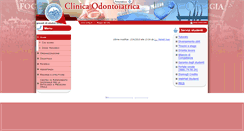 Desktop Screenshot of odonto.unifg.it